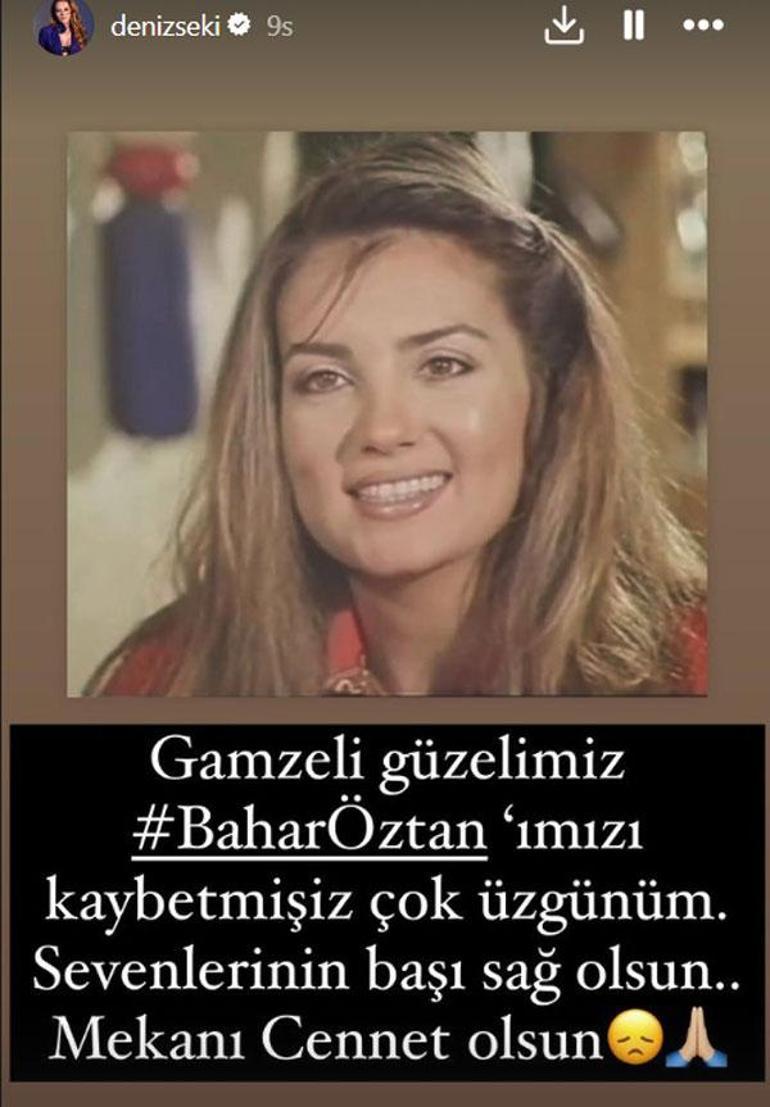 Bahar Öztan'ın Ardından Sevenlerinden Veda Mesajları