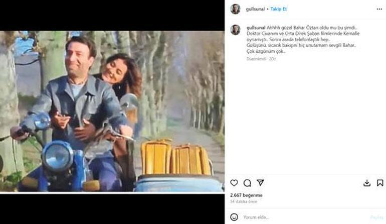 Bahar Öztan'ın Ardından Sevenlerinden Veda Mesajları