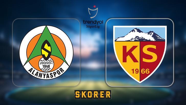 CANLI ANLATIM | Alanyaspor – Kayserispor