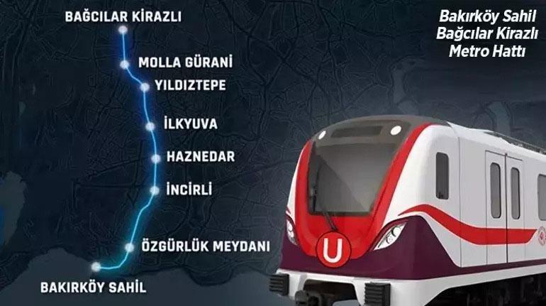 Bakırköy-Bağcılar Metro Hattı Özellikleri