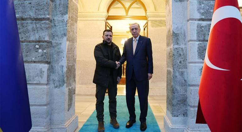 Cumhurbaşkanları Erdoğan ve Zelenskiy Ortak Basın Toplantısı Düzenledi