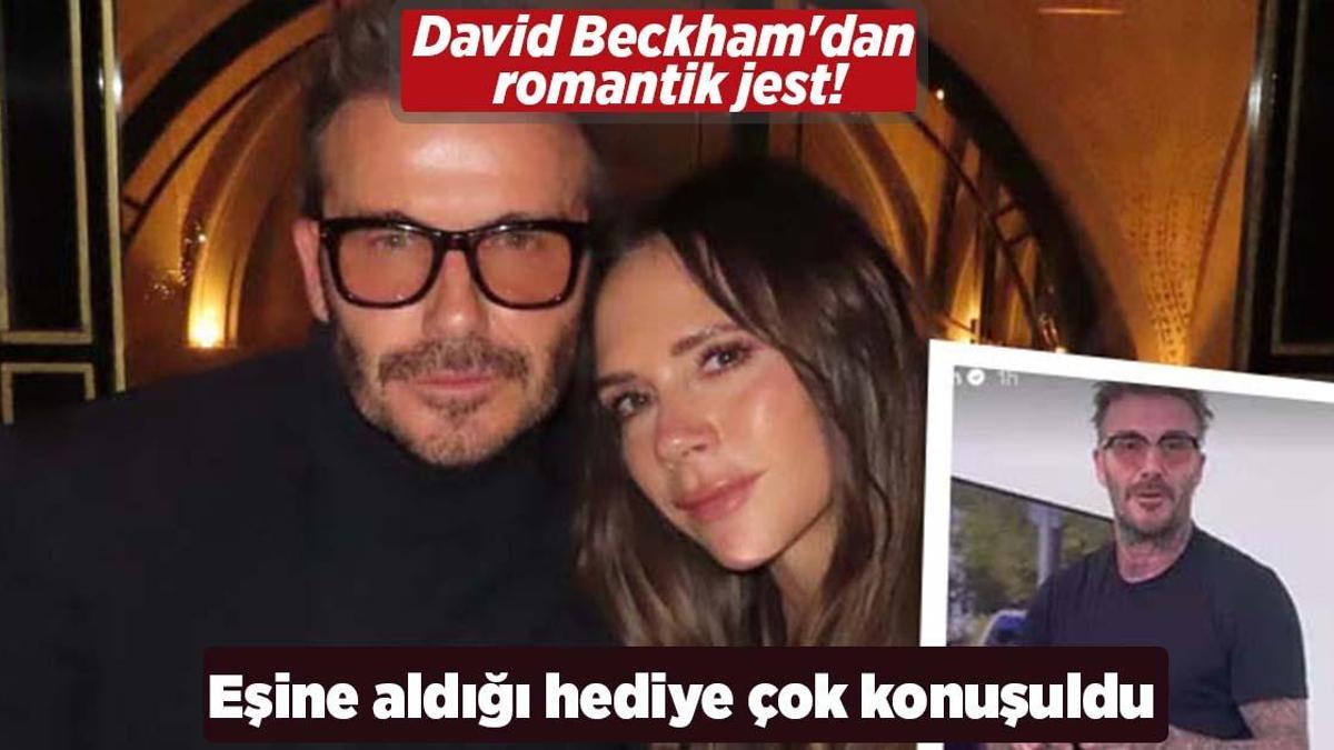 David Beckham'ın Eşine Yaptığı Jest