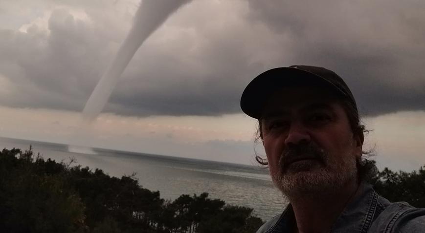 Denizde Oluşan Hortum Anı