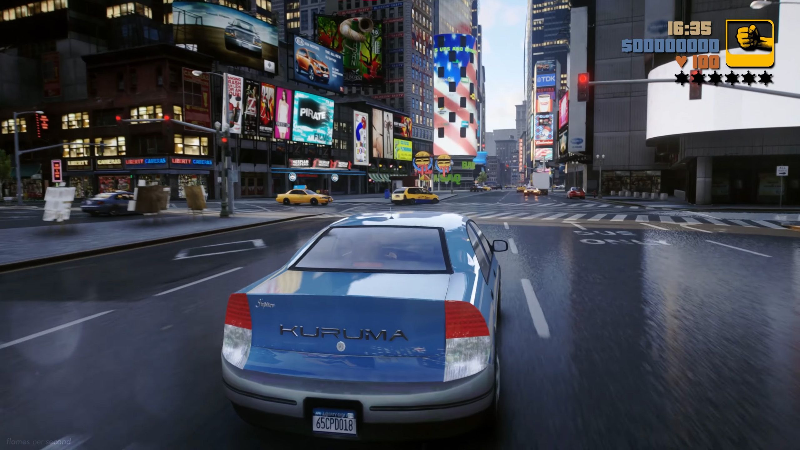 Grand Theft Auto 3 Yenilenen Görselleriyle Göz Kamaştırıyor