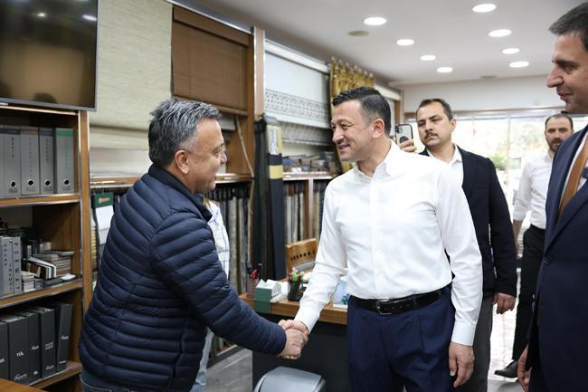 Hamza Dağ'ın Seçim Çalışmaları Devam Ediyor