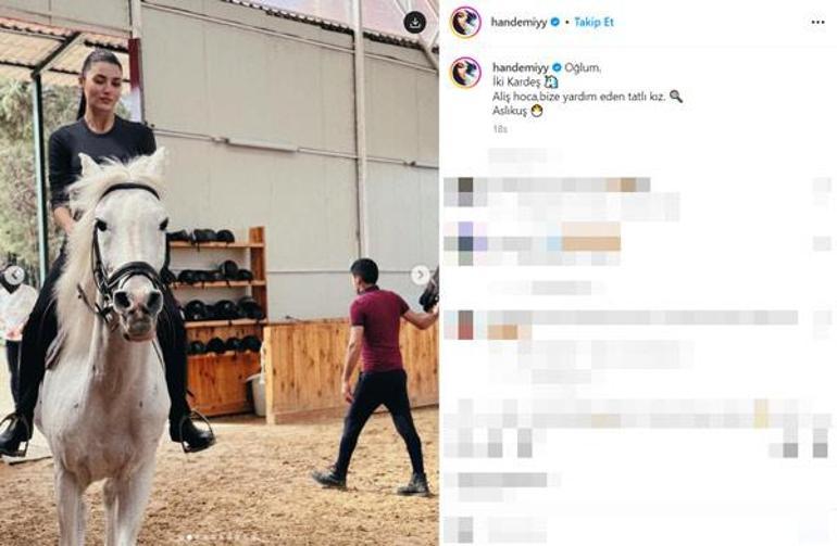 Hande Erçel'in Sosyal Medya Paylaşımıyla Gündemde