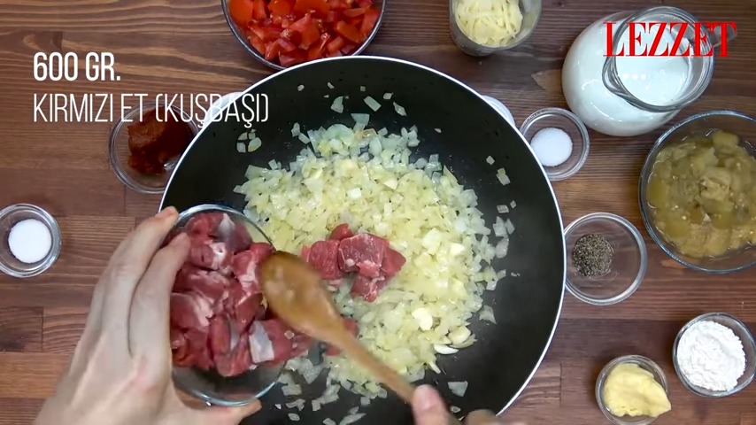 Hünkar Beğendi Yapılışı