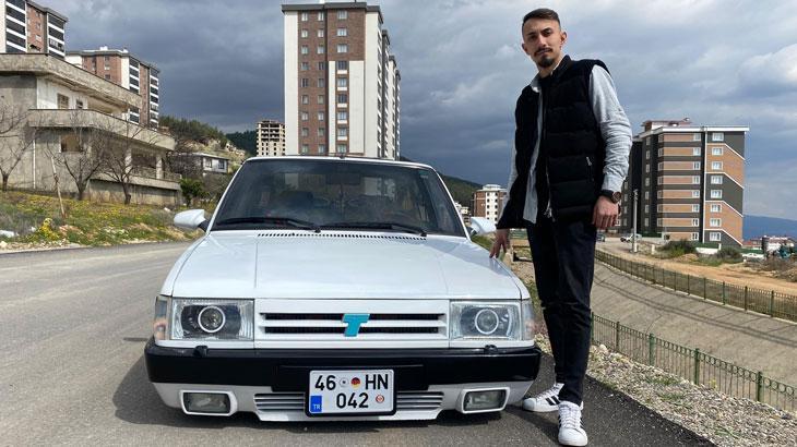 Kahramanmaraşlı Ahmet Kuş'un Özel Tasarım Arabası