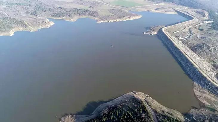 Armağan Köyü'ndeki Barajın Su Seviyesi Artıyor