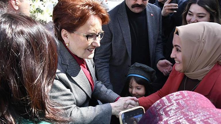 Meral Akşener Esnaf Ziyaretlerinde Bulundu