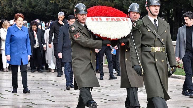 Meral Akşener’in Anıtkabir ve Kuğulu Park Ziyareti