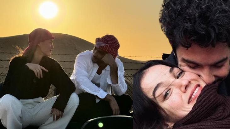 Pınar Deniz ve Kaan Yıldırım Tatilde Aşklarını Kutluyor