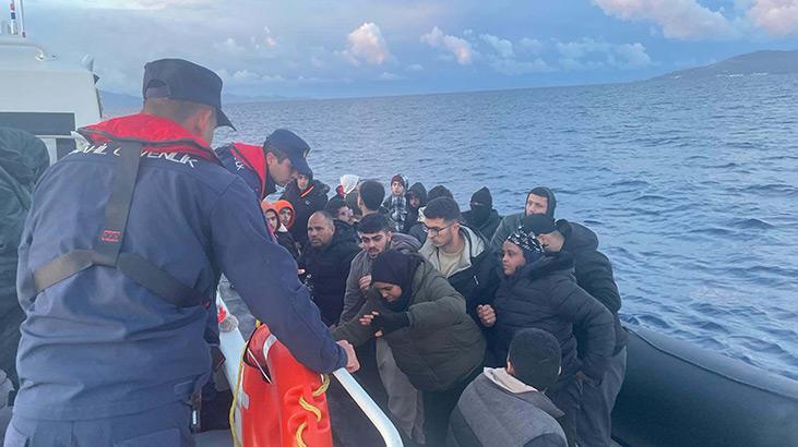 Sahil Güvenlik Ekipleri Kaçak Göçmen Operasyonu Düzenledi
