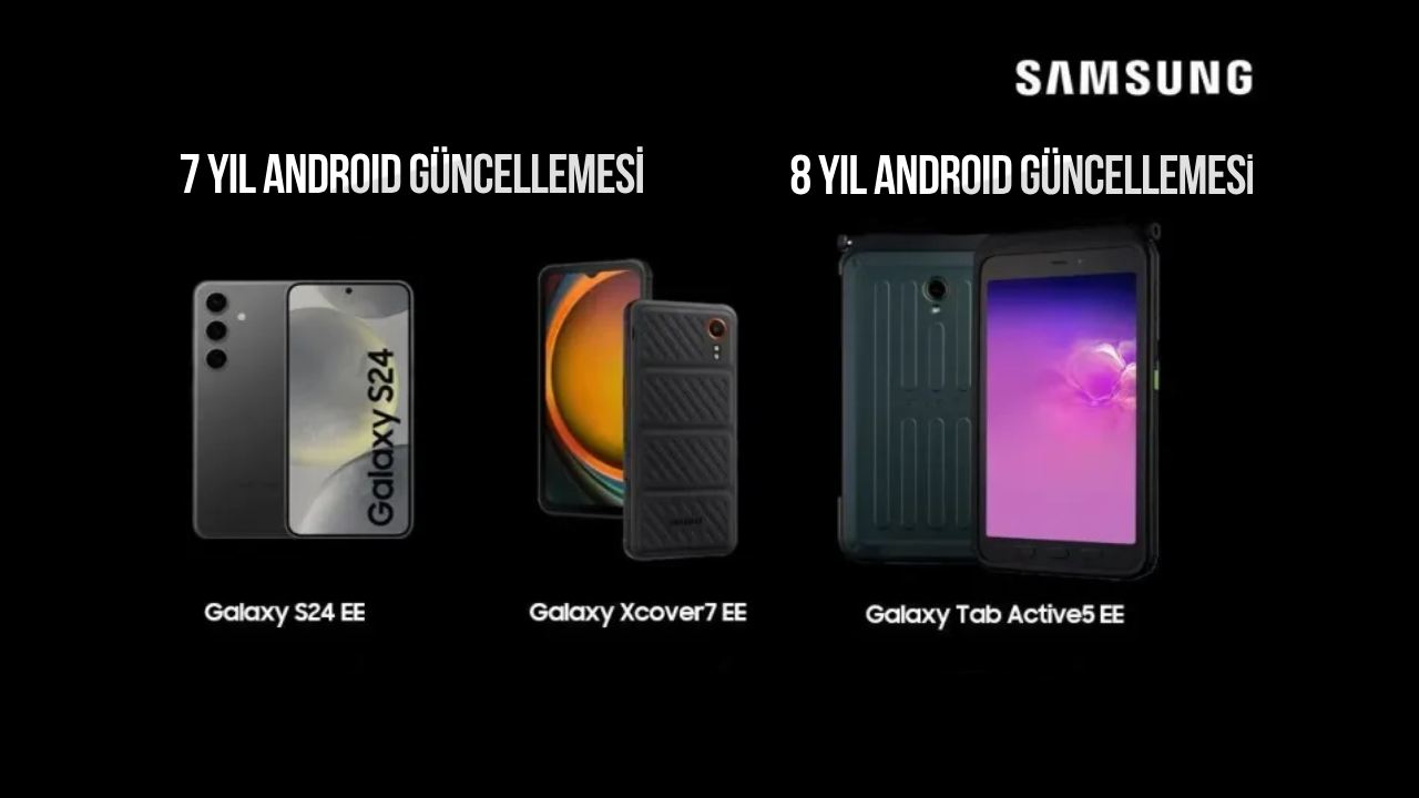 Galaxy Tab Active 5 EE ile Rekor Kırılabilir