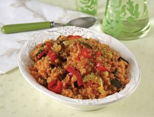Sebzeli Bulgur Pilavı Tarifi
