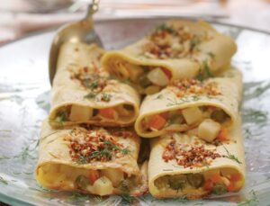 Sebzeli Krep Tarifi ve Yapılışı