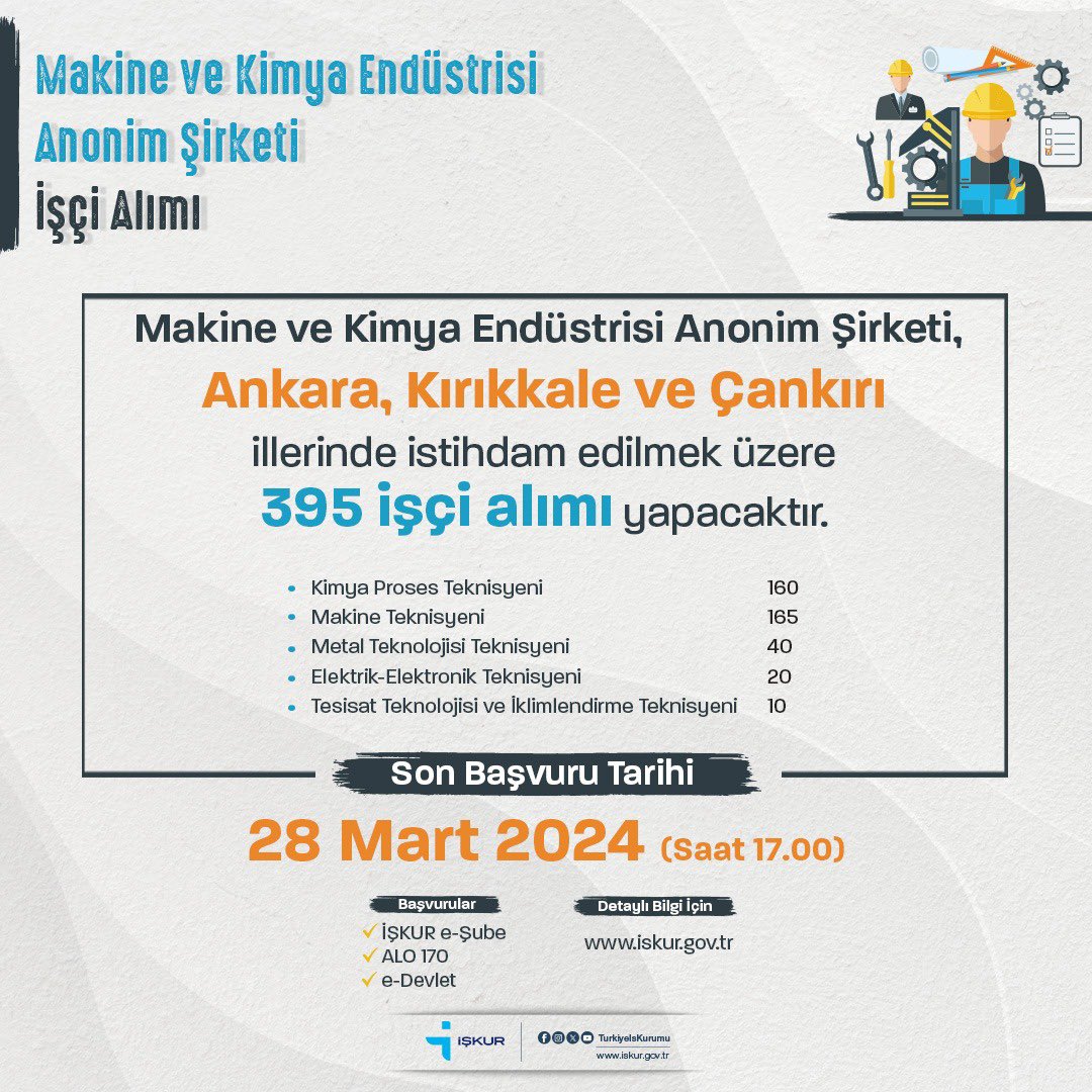 MKE 395 İşçi Alacak