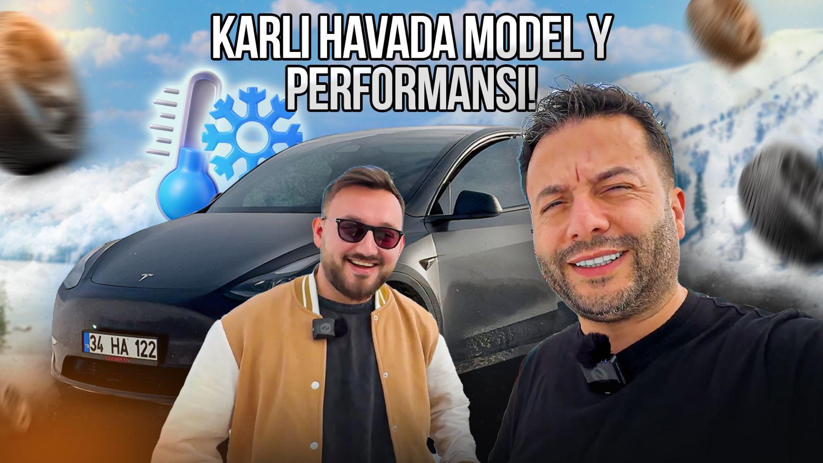 Kışın Güvenli Sürüş Deneyimi: Tesla Model Y ile Karlı Hava Testi