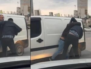 Trafik Kavgası İstanbul’da Büyüdü