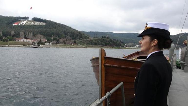 Tuğamiral Gökçen Fırat ve Kadın Harbiyeliler Çanakkale’de