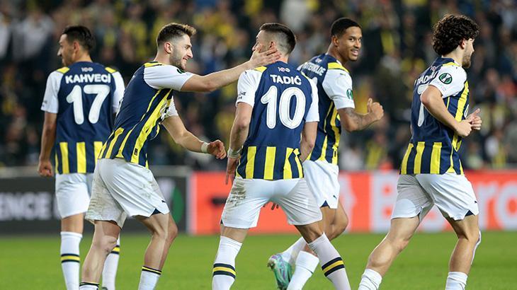UEFA Konferans Ligi'nde Fenerbahçe - Union Saint-Gilloise Maçı