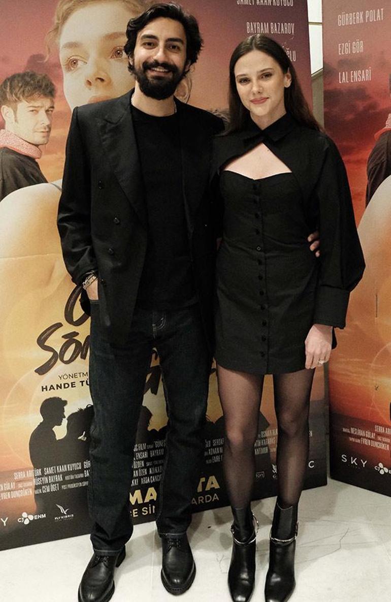Umut Evirgen ve Alina Boz Filmin Galasında Buluştu