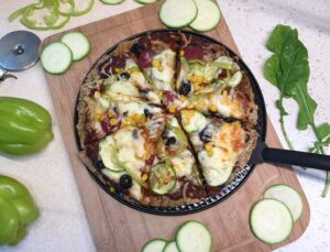 Yulaf Tabanlı Pizza Tarifi