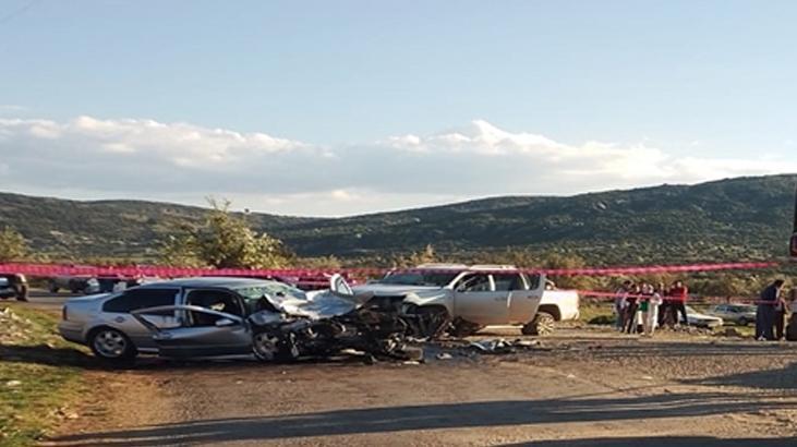 Denizli Tavas'ta Korkunç Kaza: Karı-Koca Hayatını Kaybetti, 4 Kişi Yaralandı