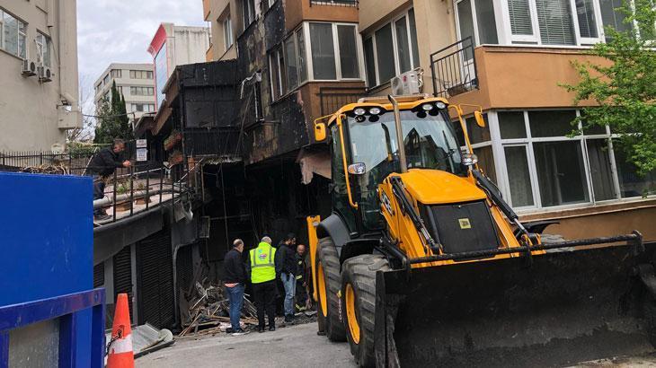 Gayrettepe'deki Masquerade Gece Kulübü'nde Elektrik Çalışmaları