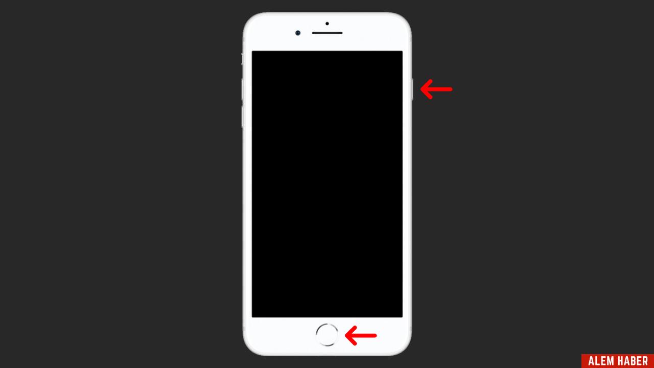 iPhone 8 ve Öncesi Modellerde Ekran Görüntüsü Alma