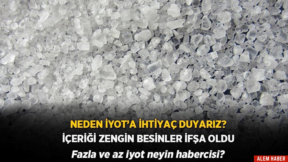 İyotun Sağlığımız Üzerindeki Önemi
