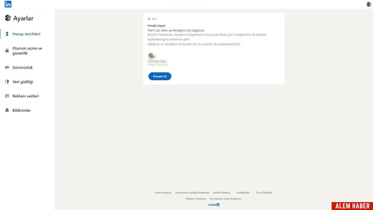 LinkedIn Hesabınızı Kalıcı Olarak Kapatmadan Önce Bilmeniz Gerekenler