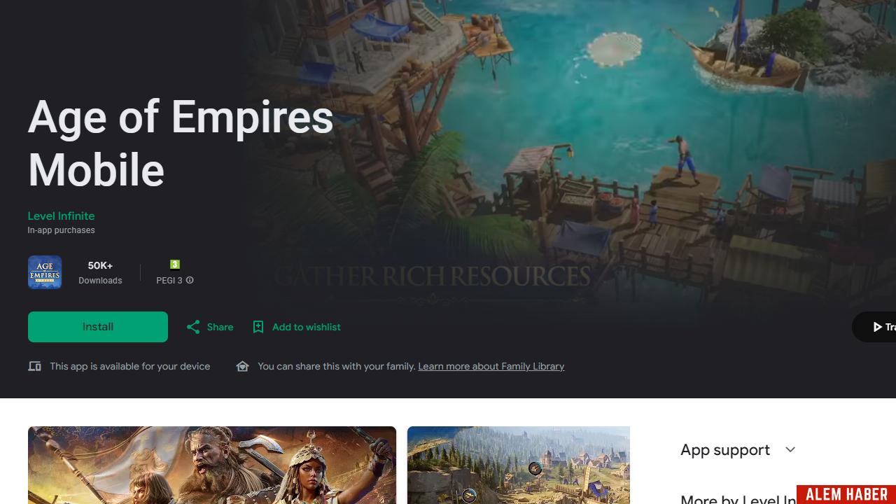 Microsoft'un Efsane Oyunu Age of Empires Artık Mobilde!
