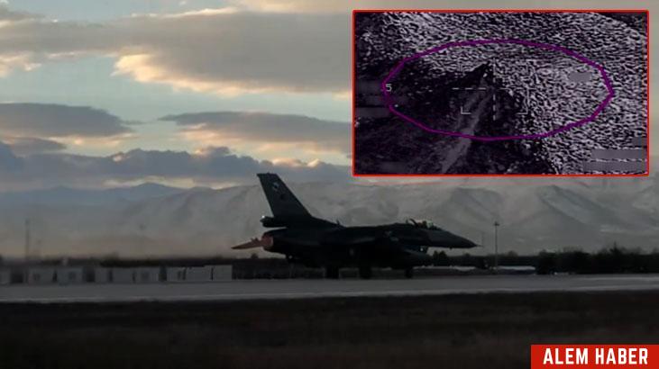 MSB Açıkladı: Gara Bölgesindeki Teröristlere Hava Harekatı