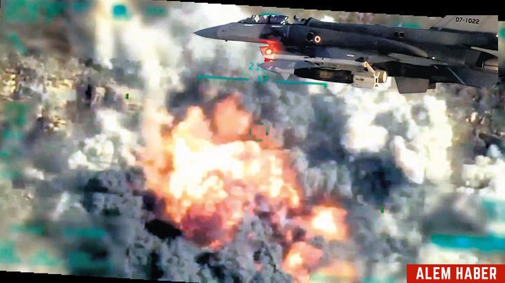 MSB: PKK'lı Teröristler Hava Harekatıyla Etkisiz Hale Getirildi