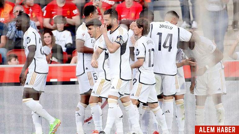 Real Madrid, Mallorca'yı Zorlu Deplasmanda Geçti
