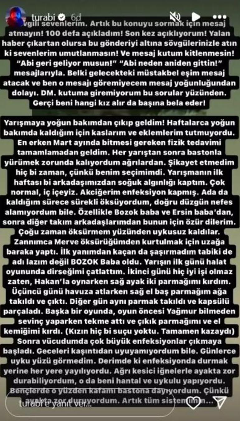 Survivor'un Fırtınası: Turabi Çamkıran