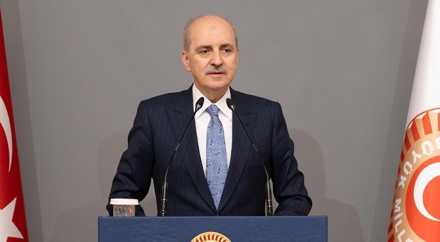 TBMM Başkanı Numan Kurtulmuş'tan İsmail Haniye'ye Başsağlığı