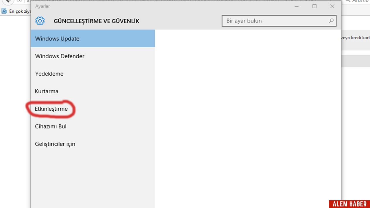 Windows Lisans Sorunlarına Çözüm