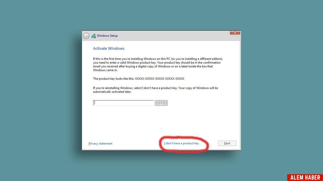 Windows Lisans Sorunlarına Çözüm