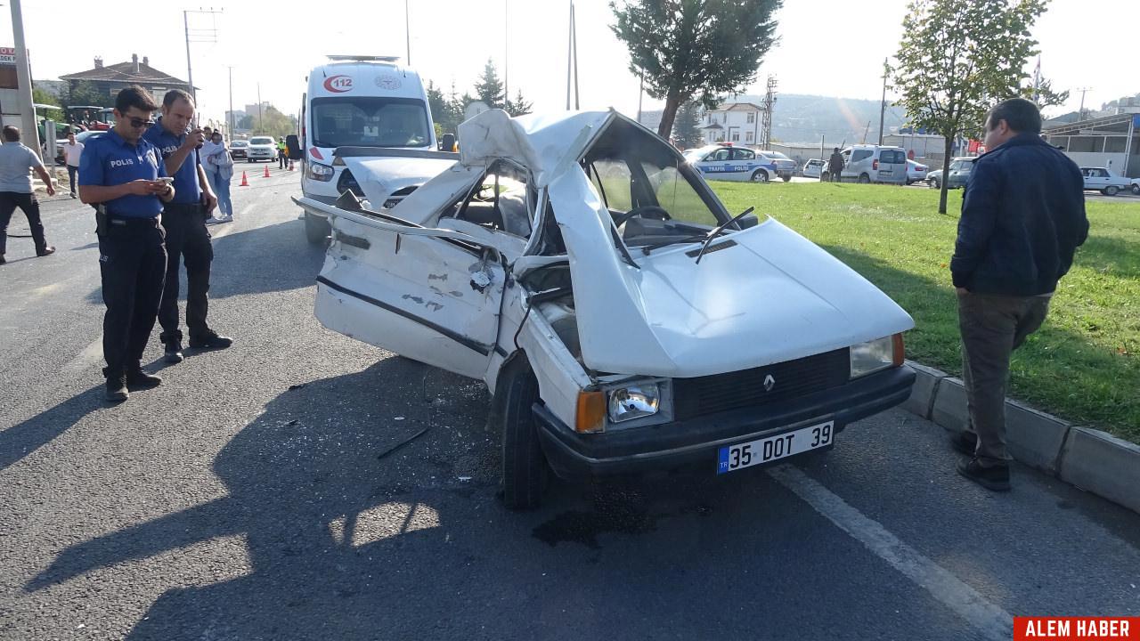 Kütahya'da Meydana Gelen Trafik Kazası